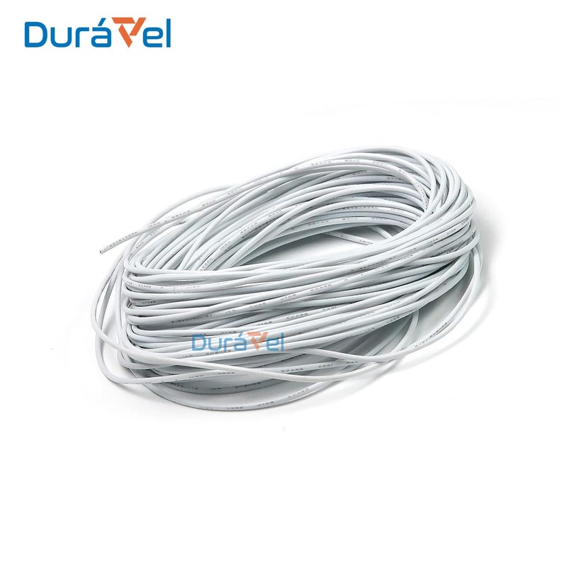Duravel Electrical Wire Cable for Power Transmission - White 1.5mm, 10 Meter - Image 2